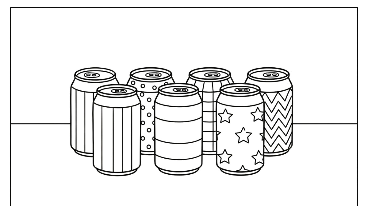 Animals & Nature Kids Coloring Book – Printable PDF for Preschoolers