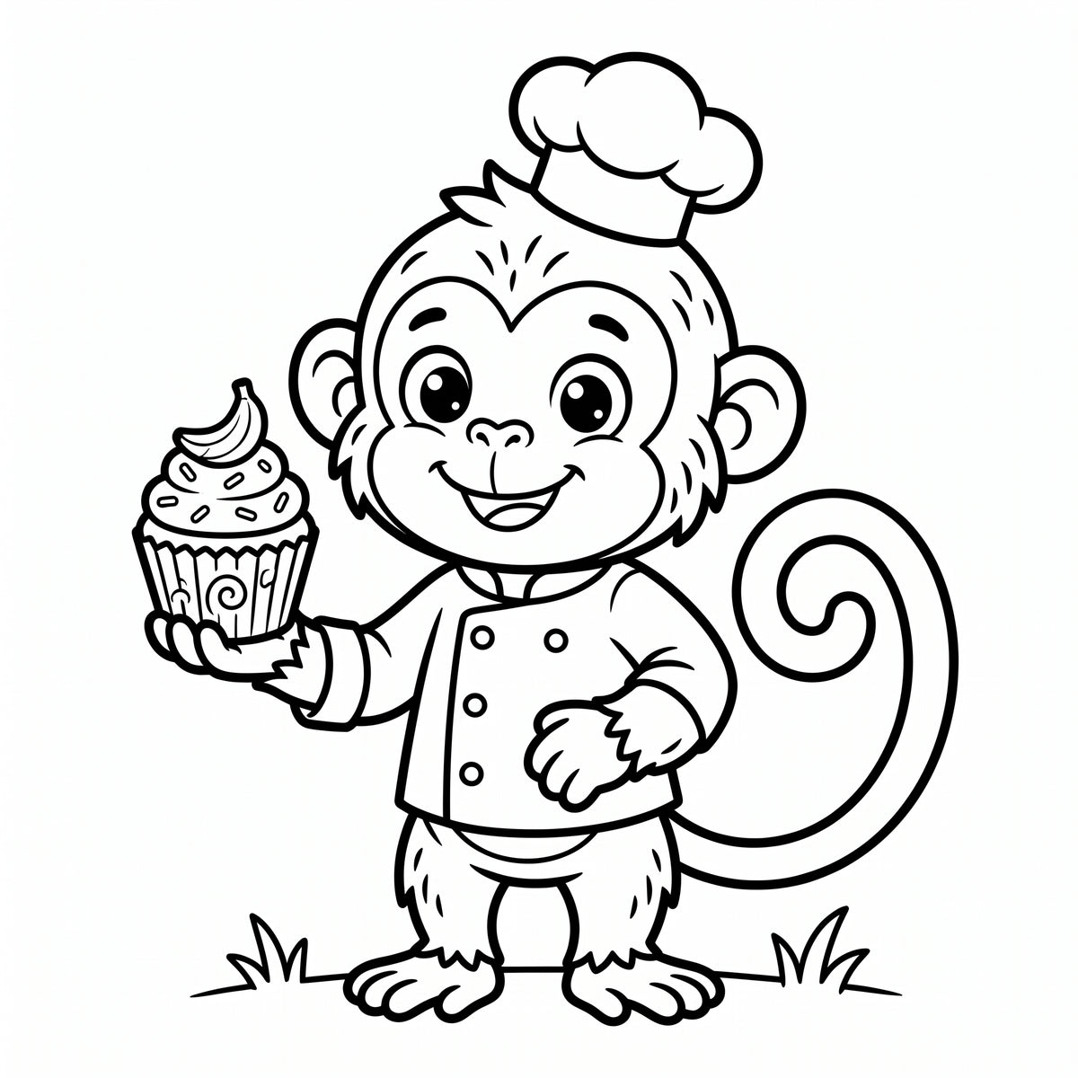 Cute Animals Coloring Book for Kids – Printable PDF | Instant Download