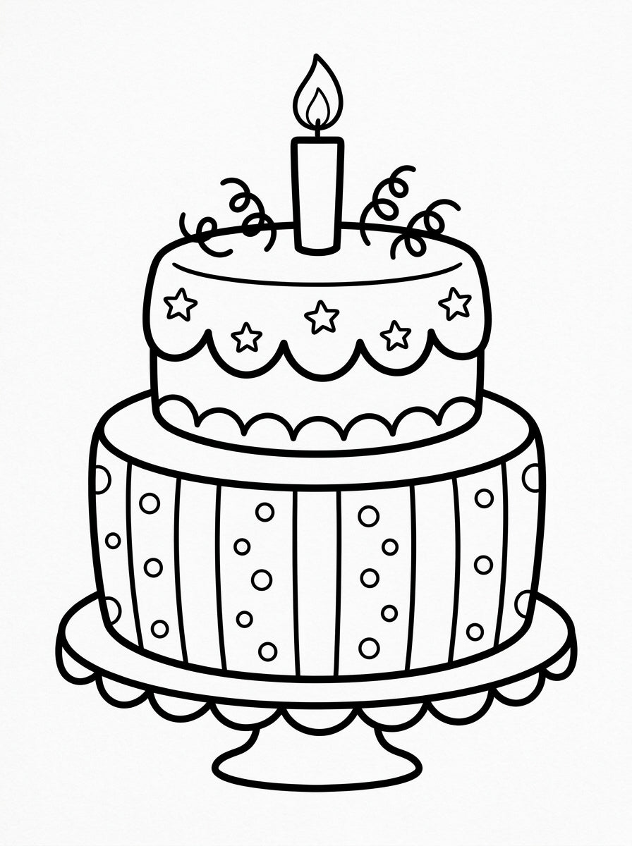 Printable Coloring Book for Kids – Fun PDF Activity Pages