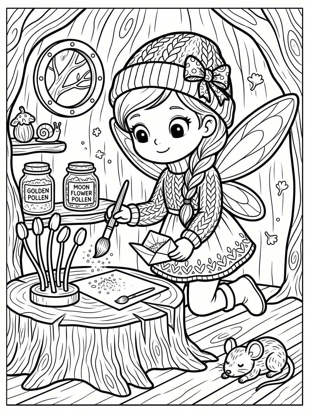 Little Stardust Coloring Book for Kids – Printable PDF