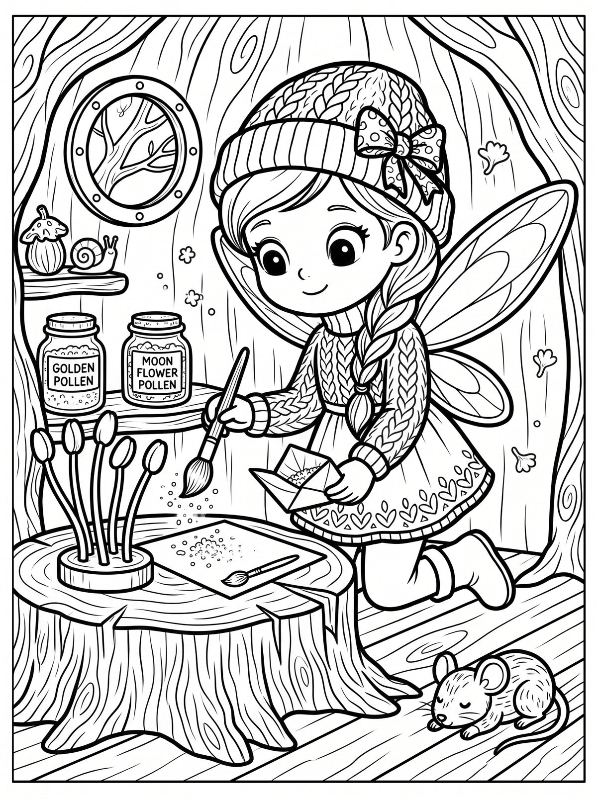 Little Stardust Coloring Book for Kids – Printable PDF