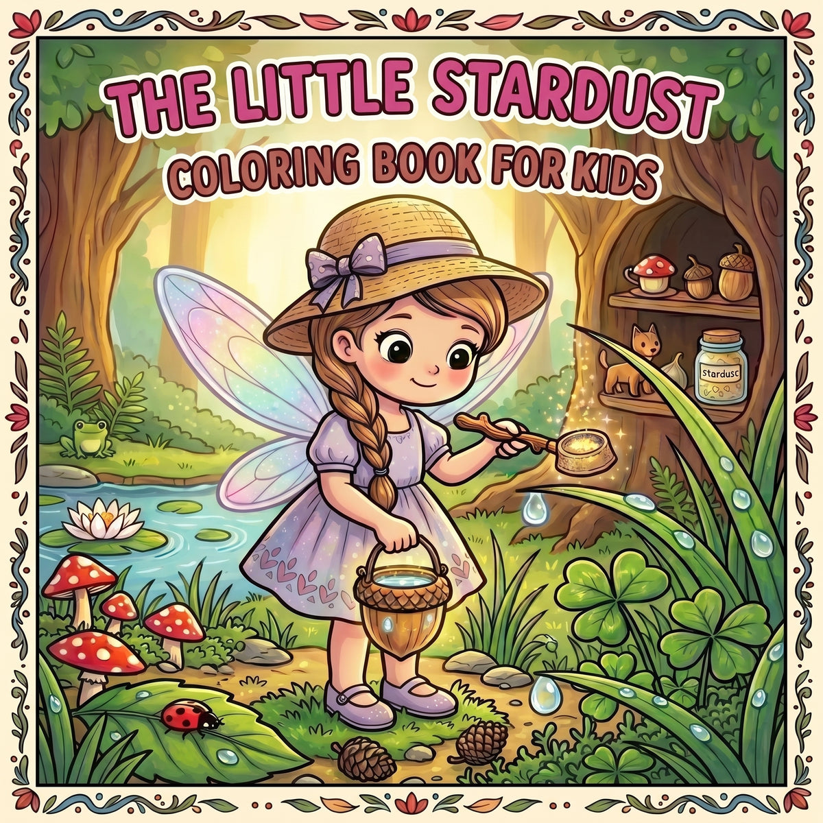 Little Stardust Coloring Book for Kids – Printable PDF