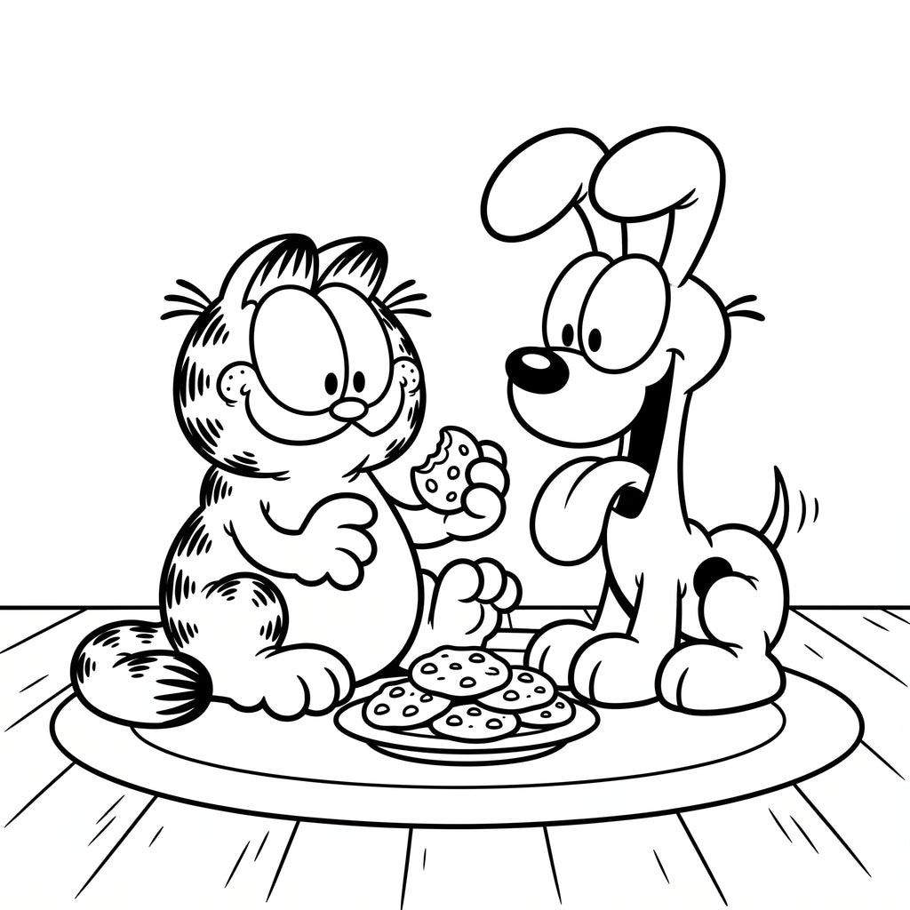 Cat Summer Coloring Book for Kids – Printable PDF | Instant Download