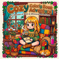 Cozy Coloring Book for Kids – Printable PDF Download
