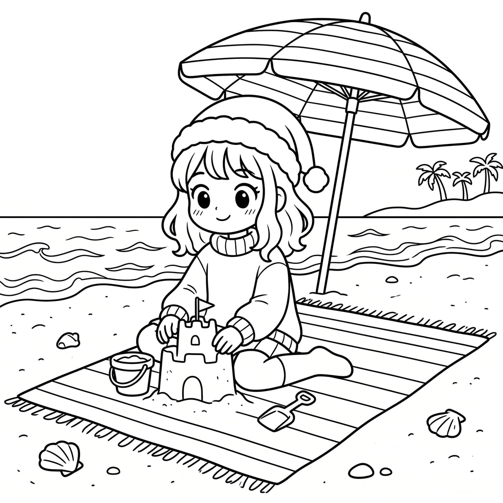 Cozy Coloring Book for Kids – Printable PDF Download