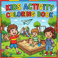 Kids Activity Coloring Book – Printable PDF | Fun Scenes for Children