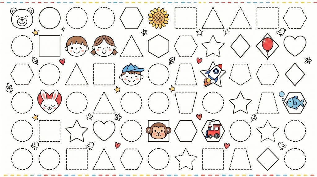 Pre-Writing Tracing Worksheets for Kids – Printable PDF | Handwriting Practice