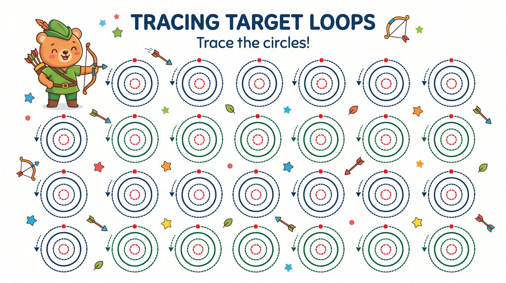 Pre-Writing Tracing Worksheets for Kids – Printable PDF | Handwriting Practice