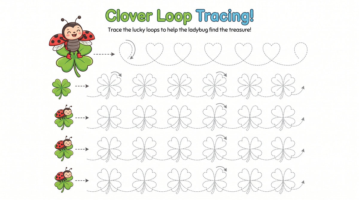 Pre-Writing Tracing Worksheets for Kids – Printable PDF | Handwriting Practice