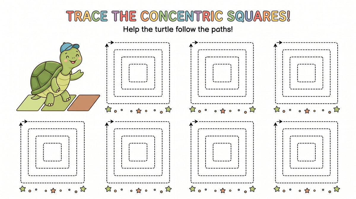 Pre-Writing Tracing Worksheets for Kids – Printable PDF | Handwriting Practice