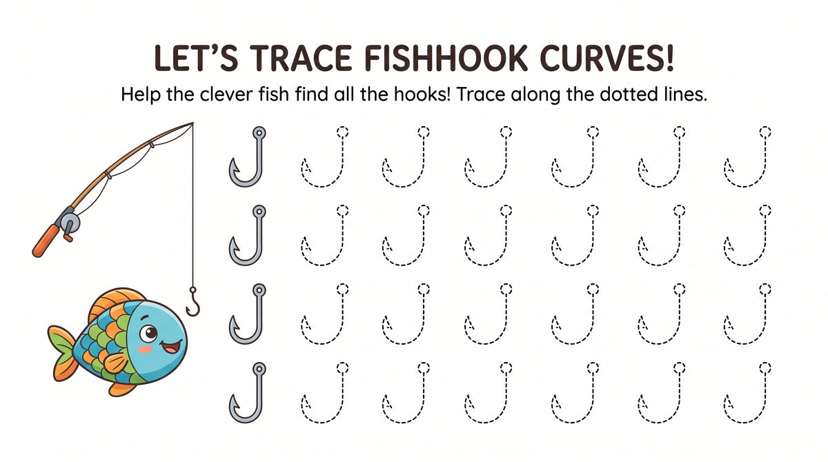 Pre-Writing Tracing Worksheets for Kids – Printable PDF | Handwriting Practice