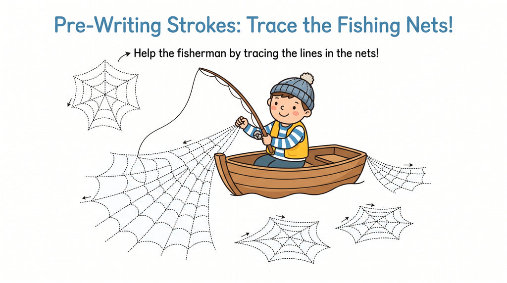 Pre-Writing Tracing Worksheets for Kids – Printable PDF | Handwriting Practice