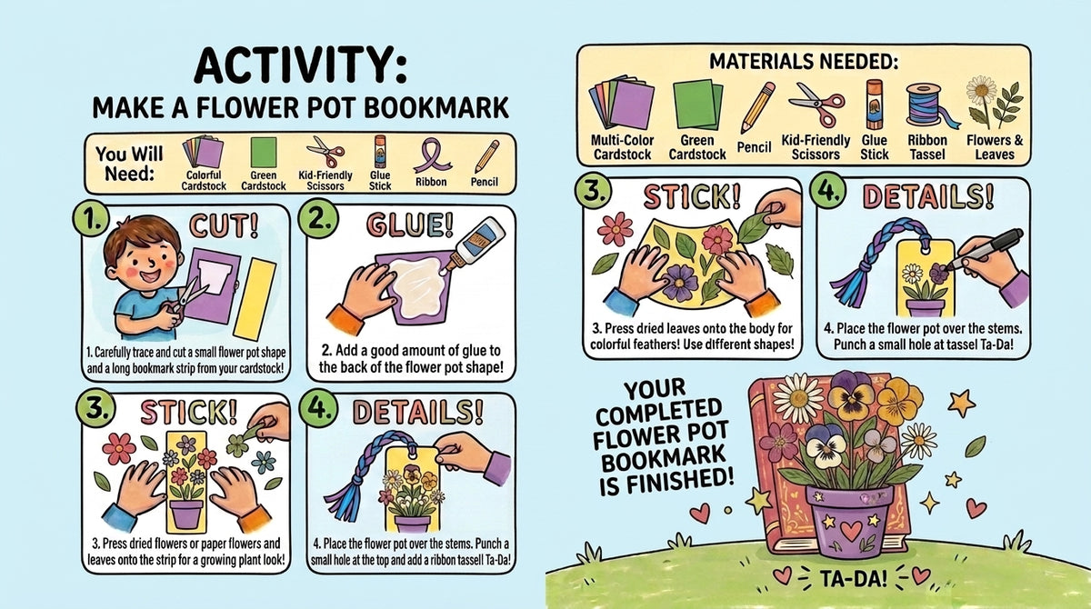 Kids Craft Book PDF (Ages 5-12) – Easy Step-by-Step DIY Crafts & Activity Guide printable PDF