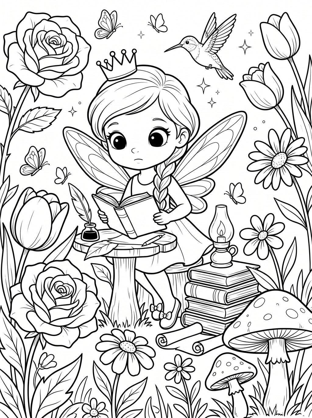 Little Stardust Coloring Book for Kids – Printable PDF