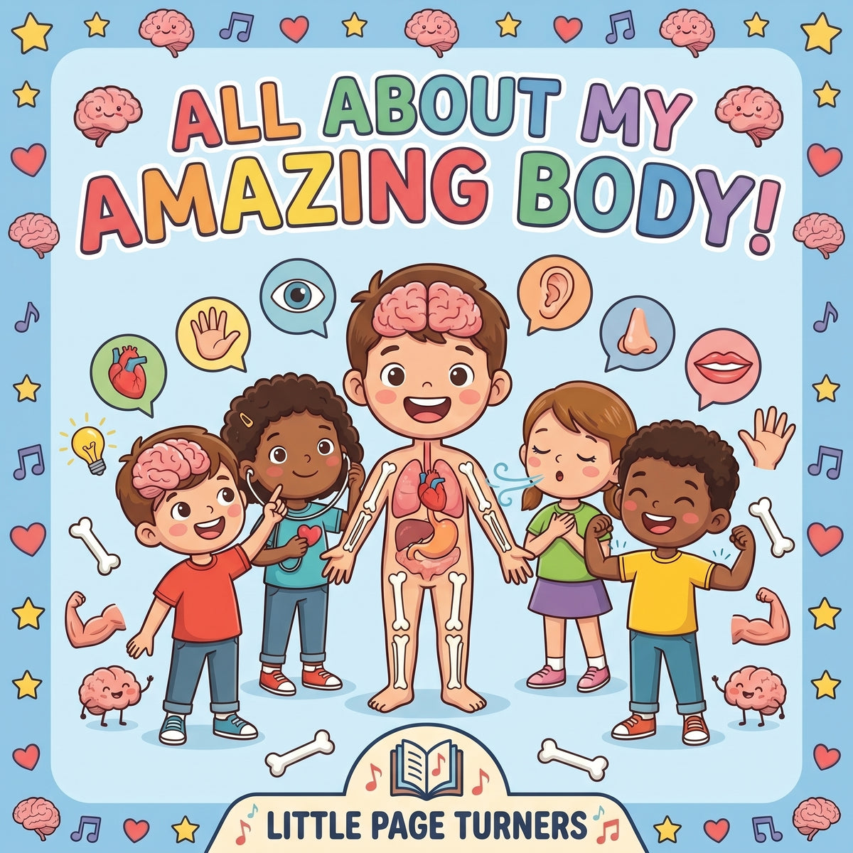 Kids Body Book – Learn About the Human Body with Fun Exercises